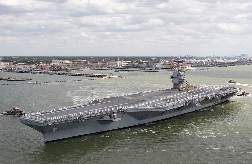 USS-Gerald-R-Ford-CVN-78-Newport News Shipbuilding