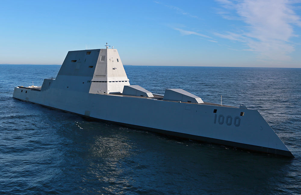 USS-Zumwalt-DDG-1000 Bath Iron Woks